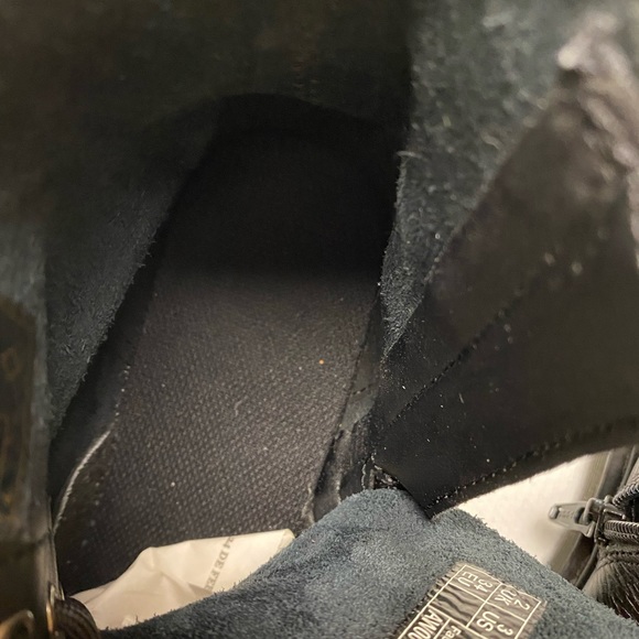 Dr. Martens Junior 1460 Pascal J Leather Boots in Black Size Big Kids 3 VGUC - Picture 9 of 16